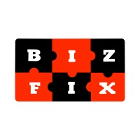 BizFix logo, BizFix contact details