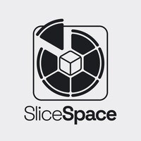 SliceSpace logo, SliceSpace contact details