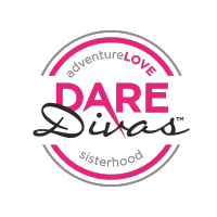 The Dare Divas logo, The Dare Divas contact details