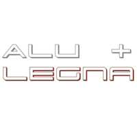 ALU + LEGNA logo, ALU + LEGNA contact details