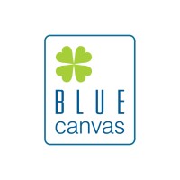 The Blue Canvas logo, The Blue Canvas contact details