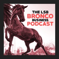 The LSB Bronco Podcast logo, The LSB Bronco Podcast contact details