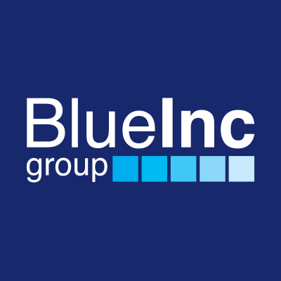 BlueInc Group logo, BlueInc Group contact details