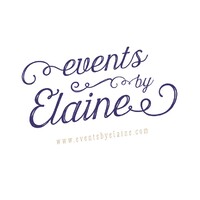 Events by Elaine logo, Events by Elaine contact details