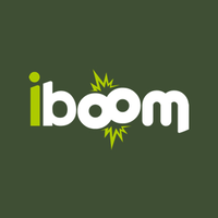 iBoom logo, iBoom contact details