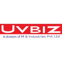 UVBIZ (A Division of MB Industries Pvt Ltd) logo, UVBIZ (A Division of MB Industries Pvt Ltd) contact details