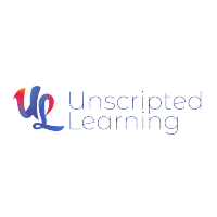 Unscripted Learning logo, Unscripted Learning contact details