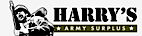 Harry's Army Surplus logo, Harry's Army Surplus contact details