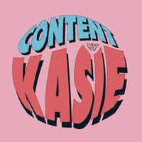 Content by Kasie logo, Content by Kasie contact details