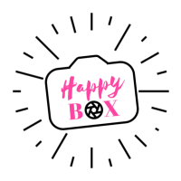 HappyBox logo, HappyBox contact details