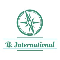 B. International logo, B. International contact details