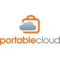 PortableCloud logo, PortableCloud contact details