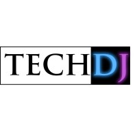 TECHDJ logo, TECHDJ contact details