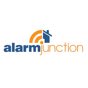 AlarmJunction.com logo, AlarmJunction.com contact details