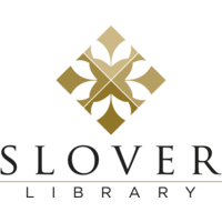 Slover Library logo, Slover Library contact details