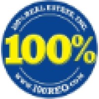 100% Real Estate, Inc. logo, 100% Real Estate, Inc. contact details