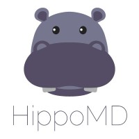 HippoMD logo, HippoMD contact details