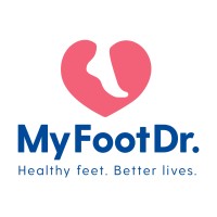 My FootDr logo, My FootDr contact details