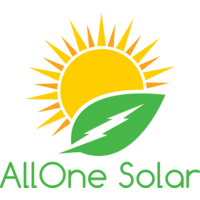 AllOne Solar logo, AllOne Solar contact details