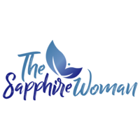 The Sapphire Woman logo, The Sapphire Woman contact details