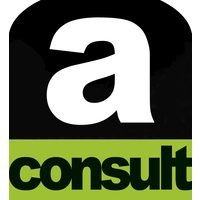 A-consult logo, A-consult contact details