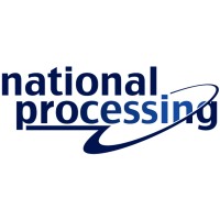 National Processing logo, National Processing contact details