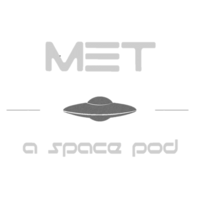 MET A Space Pod logo, MET A Space Pod contact details