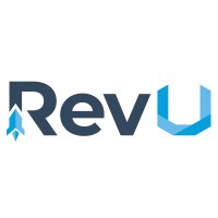 RevU logo, RevU contact details