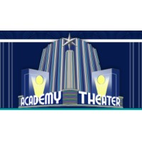 The Academy Theater logo, The Academy Theater contact details