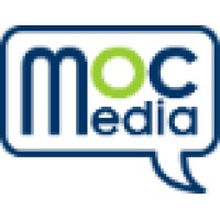 MOC media logo, MOC media contact details