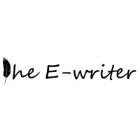 the E-writer logo, the E-writer contact details