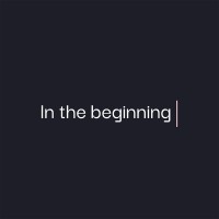 In the beginning logo, In the beginning contact details