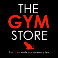 The Gym Store logo, The Gym Store contact details