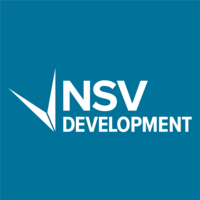 NSV Development logo, NSV Development contact details