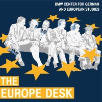 The Europe Desk logo, The Europe Desk contact details