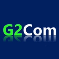 G2Com logo, G2Com contact details