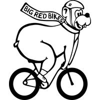 Big Red Bikes logo, Big Red Bikes contact details