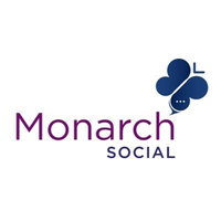 Monarch Social logo, Monarch Social contact details