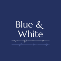 Blue & White logo, Blue & White contact details