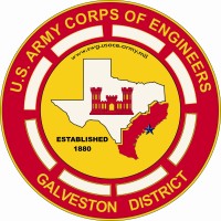 U.S. Army Corps of Engineers, Galveston District logo, U.S. Army Corps of Engineers, Galveston District contact details