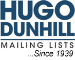 Hugo Dunhill Mailing Lists logo, Hugo Dunhill Mailing Lists contact details