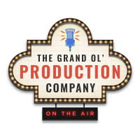 The Grand Ol' Production Company logo, The Grand Ol' Production Company contact details