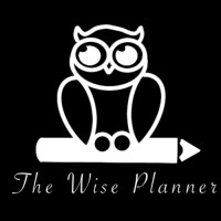 The Wise Planner logo, The Wise Planner contact details