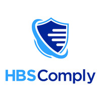 HBSComply logo, HBSComply contact details