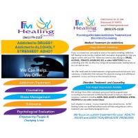 FM Healing Center logo, FM Healing Center contact details