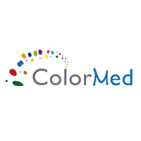 COLORMED logo, COLORMED contact details