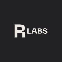 R LABS logo, R LABS contact details