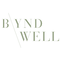 BYND WELL logo, BYND WELL contact details