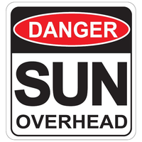 Danger Sun Overhead logo, Danger Sun Overhead contact details