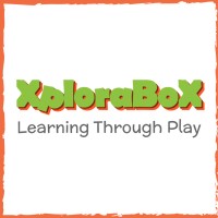 XploraBox logo, XploraBox contact details